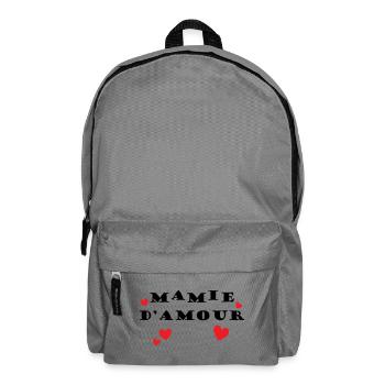 Oma der Liebe - Rucksack - Mittelgrau - Vorne