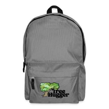 Watercolor Tree Sketch - Backpack - elephant grey - Front