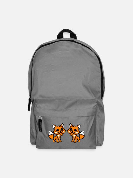 Fuchs Paar - Rucksack - Mittelgrau