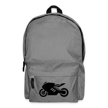 motorcycle - Backpack - elephant grey - Front