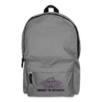 Embrace The Sufferfest - Backpack - elephant grey - Front