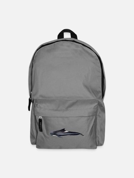 Pilot whale - Pilot whale - Globicephale noir - Backpack - elephant grey