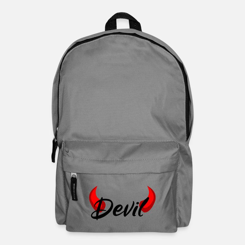 Ich bin ein Teufel - Devil - Rucksack - Mittelgrau