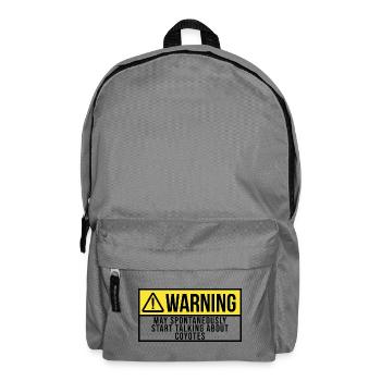 Kojote - Rucksack - Mittelgrau - Vorne