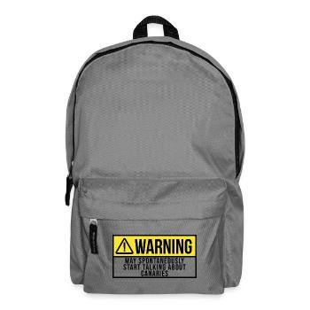 Canary - Backpack - elephant grey - Front