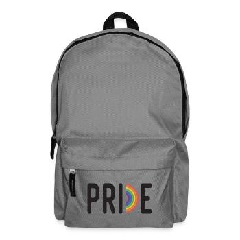 LGBT Pride Month - Pride. Rainbow Flag - Backpack - elephant grey - Front
