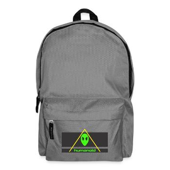 humanoid festival - Backpack - elephant grey - Front