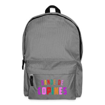 Girlfriend Gang Gift for Friends with Humor - Backpack - elephant grey - Front