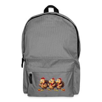 Thanksgiving Truthahn Baby - Rucksack - Mittelgrau - Vorne