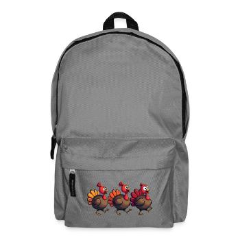 Thanksgiving Truthahn Baby - Rucksack - Mittelgrau - Vorne