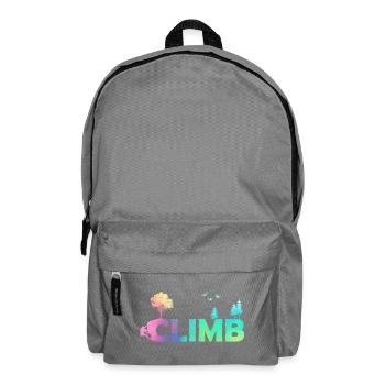 Climb Farbverlauf Naturkletter - Rucksack - Mittelgrau - Vorne