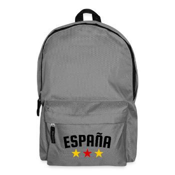 Spain 3 star design - Backpack - elephant grey - Front