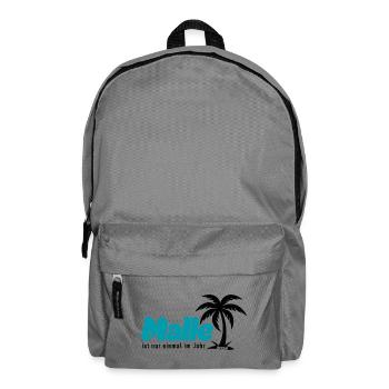 Malle Palmen Strand Vibe - türkis 2026 - Rucksack - Mittelgrau - Vorne