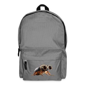 Chatte-coq, Mignon scarabée cerf, Scarabée rhinocéros, Insectes - Sac à dos - gris éléphant - Devant