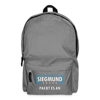 SIEGMUND - Rucksack - Mittelgrau - Vorne