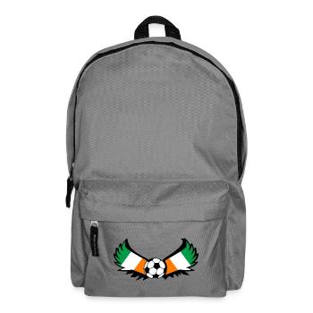Soccer Ireland - Backpack - elephant grey - Front