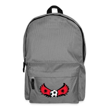 Fussball Albanien - Rucksack - Mittelgrau - Vorne