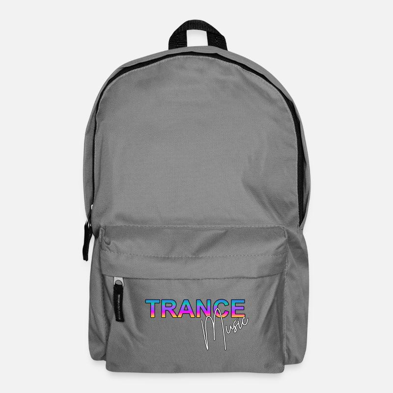 Trance Music - Rucksack - Mittelgrau