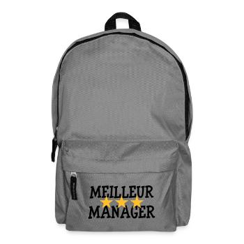 Meilleur Manager - Sac à dos - gris éléphant - Devant