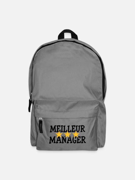 Meilleur Manager - Sac à dos - gris éléphant