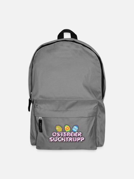 Ostereier Suchtrupp - Rucksack - Mittelgrau