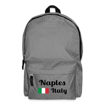 Naples Italia - Stylish prints - Backpack - elephant grey - Front