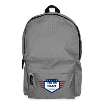 Trade War Survivor - US Edition - Rucksack - Mittelgrau - Vorne