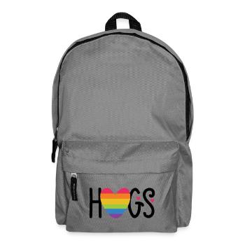 LGBT Pride Monat - Umarmungen - Rucksack - Mittelgrau - Vorne