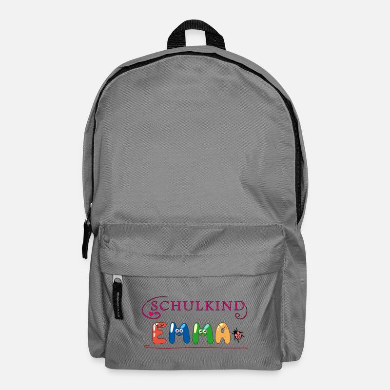 Schulkind Emma - Rucksack - Mittelgrau