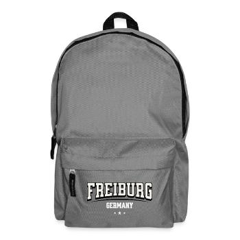 Freiburg Germany Vintage Uni-Look - Backpack - elephant grey - Front