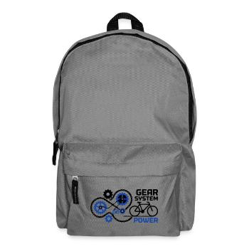 Awesome Gear System Bike Nerd - Backpack - elephant grey - Front