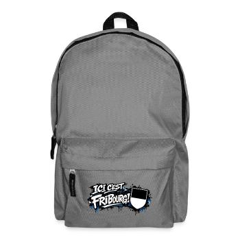 ICI C'EST FRIBOURG - Backpack - elephant grey - Front