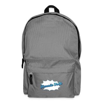 Schriftzug Favorite Uncle für den Lieblingsonkel - Rucksack - Mittelgrau - Vorne
