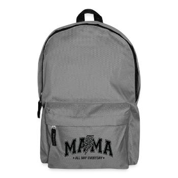 Mama den ganzen Tag - Rucksack - Mittelgrau - Vorne