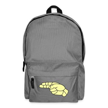 hand_pistole02 - Rucksack - Mittelgrau - Vorne