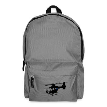 Notarzthubschrauber - Rucksack - Mittelgrau - Vorne
