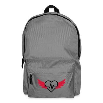 Arzt / Medizin / Kardiologie / Kardiologe - Rucksack - Mittelgrau - Vorne