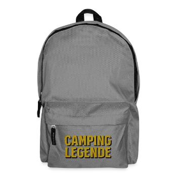 Camping Legende Vintage - Rucksack - Mittelgrau - Vorne
