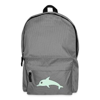 Dolphin Dolphins - Backpack - elephant grey - Front