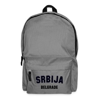 BELGRADE Serbia Serbien - Rucksack - Mittelgrau - Vorne