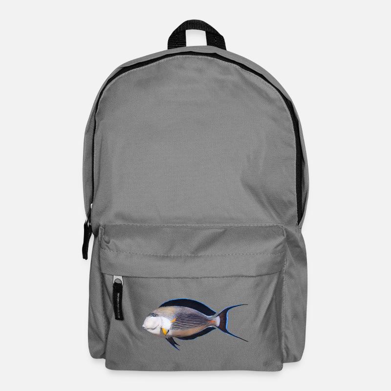 Poisson - Sac à dos - gris éléphant