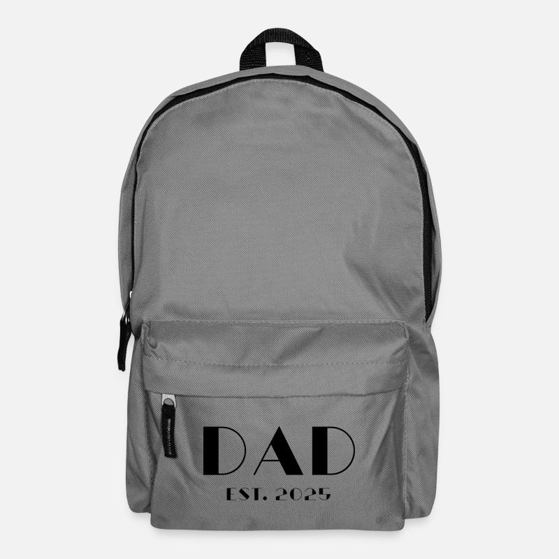 Dad Est 2025 - Backpack - elephant grey