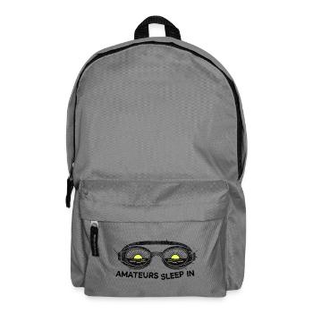 Die frühen Runden - Rucksack - Mittelgrau - Vorne