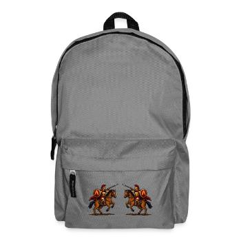 Spartan Equestrian Duel - Backpack - elephant grey - Front