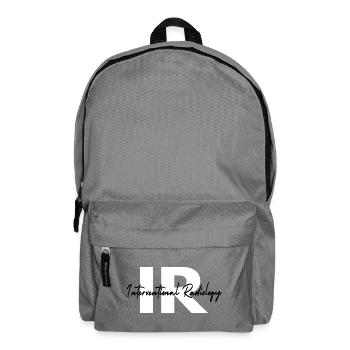 Interventionelle Radiologie-Technologin IR-Gift - Rucksack - Mittelgrau - Vorne