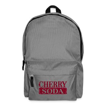 Distressed Cherry Soda - Rucksack - Mittelgrau - Vorne