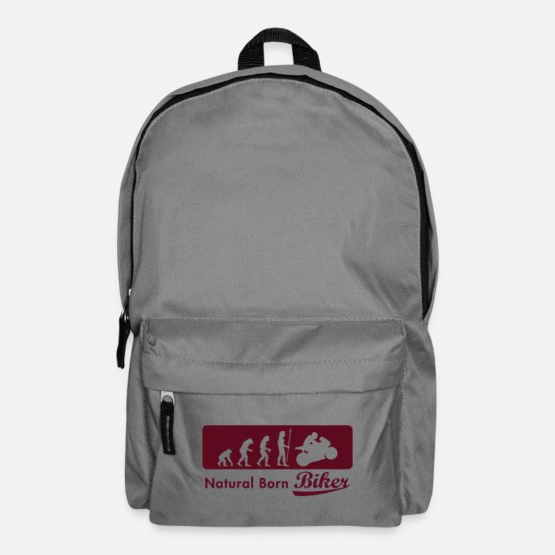 evolution_biker - Backpack - elephant grey