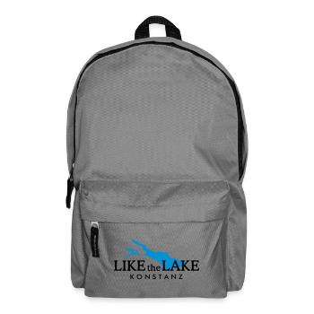 Like the Lake - Konstanz am Bodensee - Rucksack - Mittelgrau - Vorne