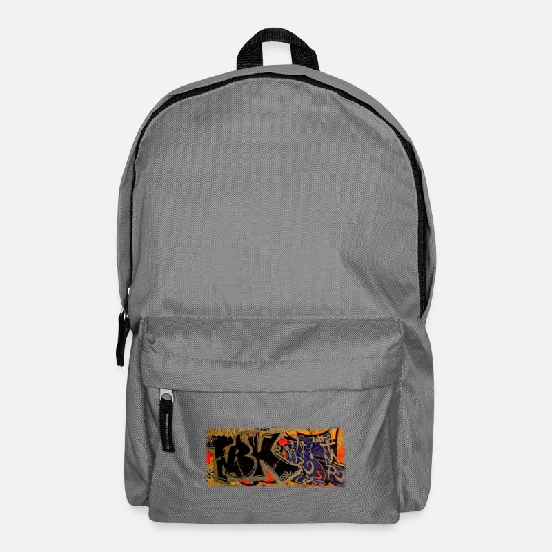Graffiti - Backpack - elephant grey