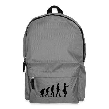 Graffiti / Tag / Writer / Street Art - Rucksack - Mittelgrau - Vorne